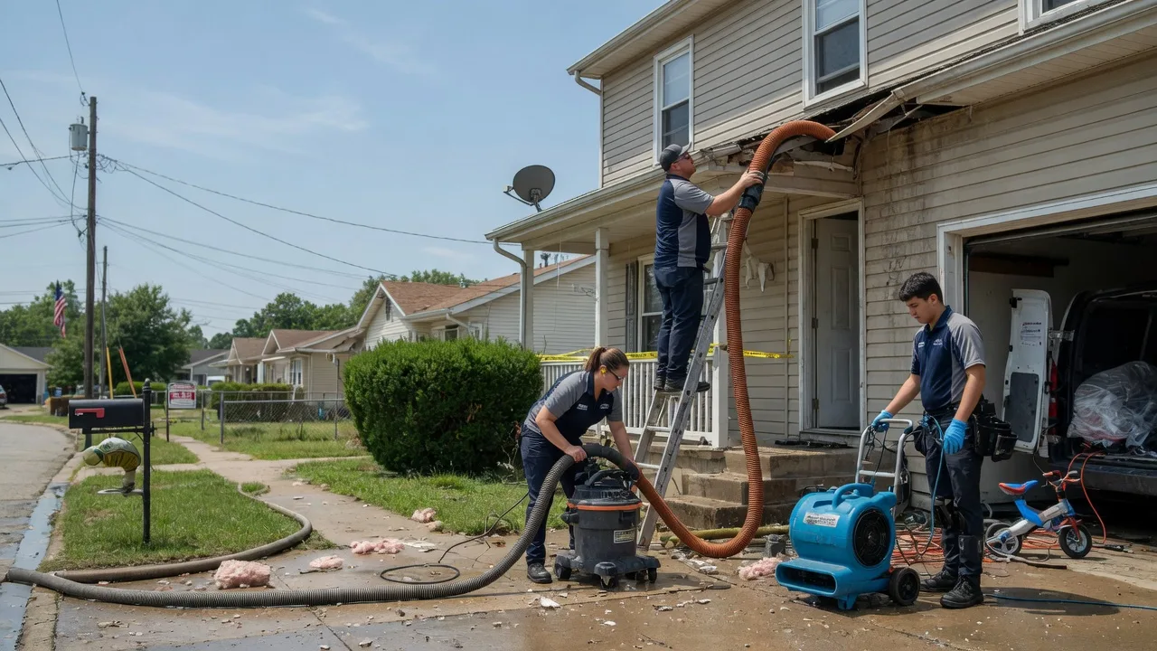 Water Damage Restoration in Fulton, IL near me